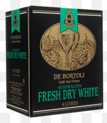 De Bortoli Gold Seal Dry White 4l Cask - De Bortoli Png,Gold Seal Png
