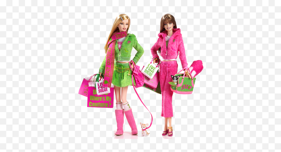 Barbie In Fashion - U0026 Juicy Couture Barbie Barbie Juicy Couture Doll Png,Barbie Doll Png
