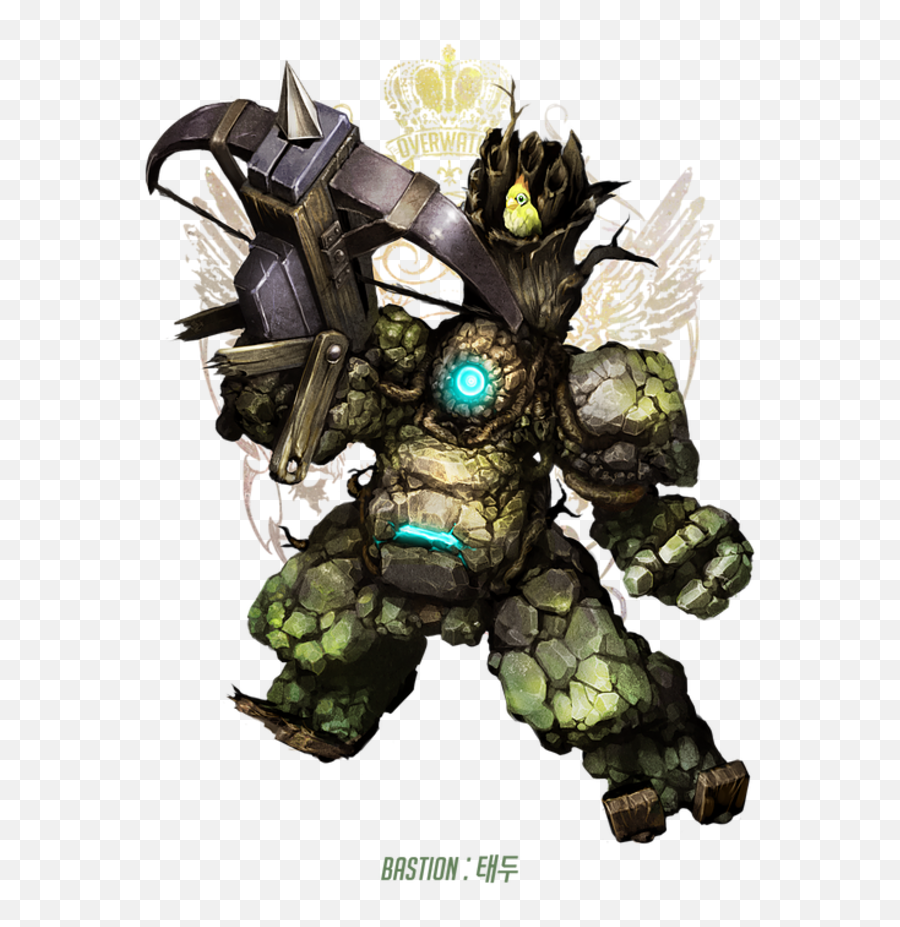 I Almost Mistook Him For Mccree - Cool Overwatch Skin Concepts Png,Bastion Png