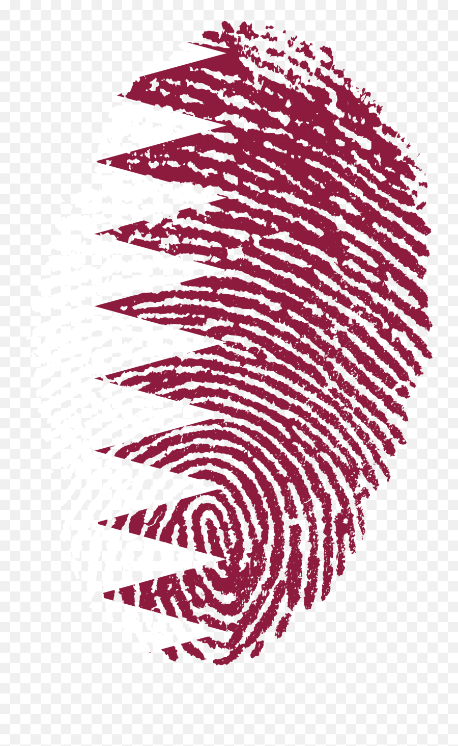 Download Qatar Flag Fingerprint Country 655499 - Digital Colombia Png,Bandeira Brasil Png