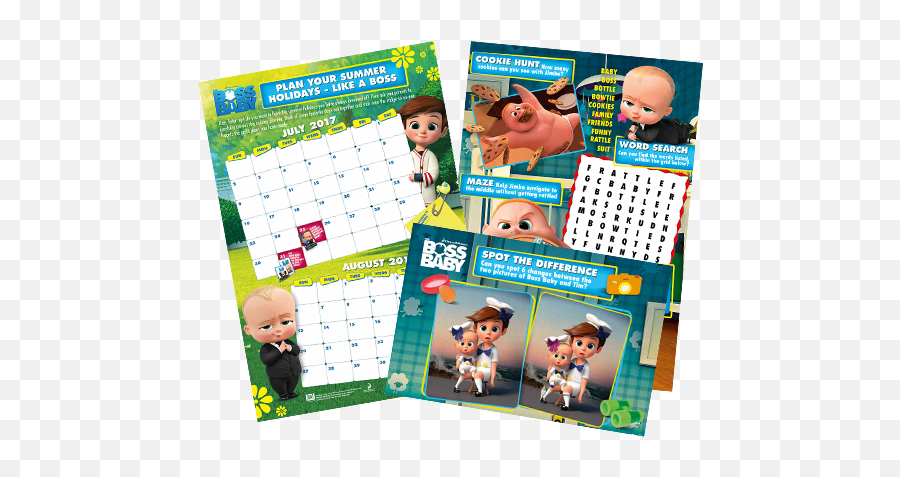 Download Hd Activities - The Boss Baby Transparent Png Image Paper,The Boss Baby Png