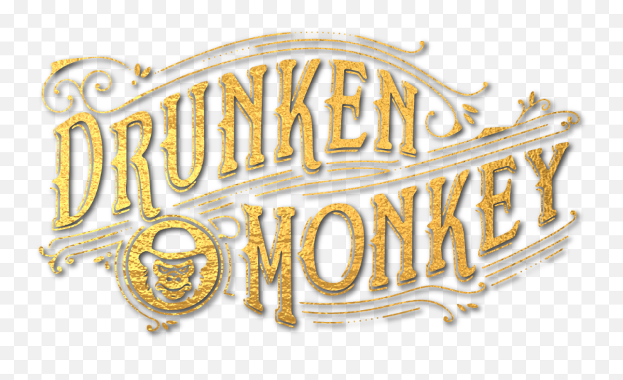 Drunken - Monkeyfulllogo The Drunken Monkey Calligraphy Png,Monkey Logo