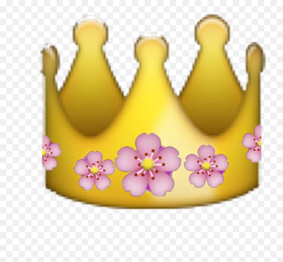 Monkey Emoji With Flower Crown Png - Png 498634 Source Transparent Iphone Crown Emoji,Monkey Emoji Png