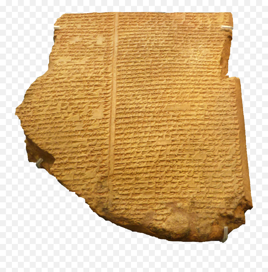 Download Hd Flood Tablet Epic Of Gilgamesh British Museum - Epic Of Gilgamesh Png,Myth Png