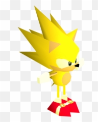 Pc Computer - Sonic R Super Sonic The Models Resource Sonic R Super Sonic Png,Super Sonic Png