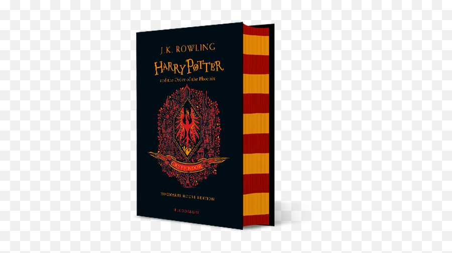 Harry Potter And The Order Of Phoenix - Gryffindor Edition Hardback The Geek Side Harry Potter And The Order Of The Phoenix Gryffindor Edition Book Png,Gryffindor Png