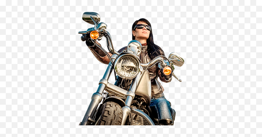 Download Titlebucks Motorcycle Title Pawns - Woman On Woman Riding A Motorcycle Png,Motorcycle Transparent Background