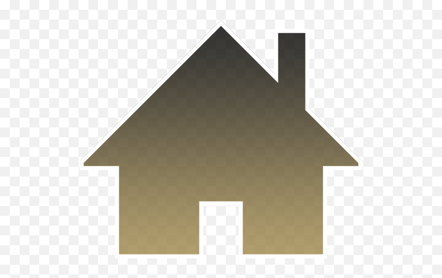 Download Hd Silhouette House Clip Art Transparent Png Image - Triangle,House Silhouette Png