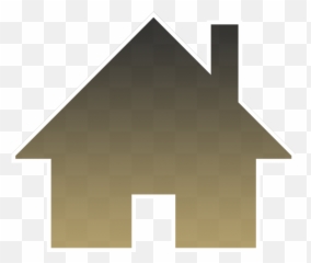Download Hd Silhouette House Clip Art Transparent Png Image - Triangle