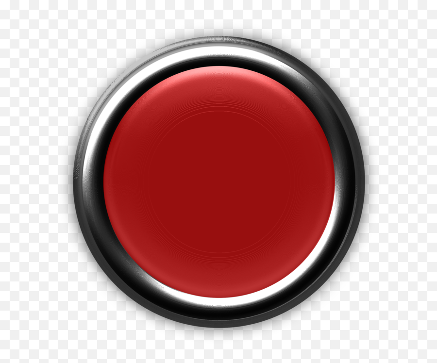 Circle Red Button Png Clipart - Round Red Button Png,Red Button Png