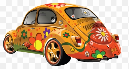 Download Carros Png - Vw Beetle Hippie Clipart,Carros Png