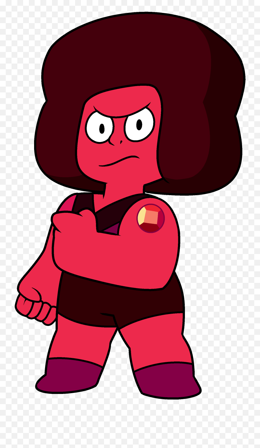 Check Out This Transparent Steven Universe Ruby Army Png Image - Red Character Steven Universe,Steven Universe Png