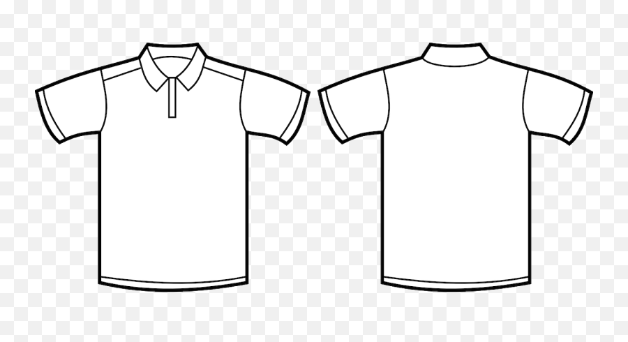 Polo Shirt Clothing Template - Free Vector Graphic On Pixabay Polo Shirt Template High Resolution Png,Clothing Png
