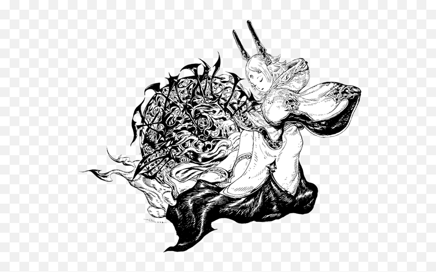 Smartphone Game By Chrono Trigger - Yoshitaka Amano Final Fantasy Title Art Png,Chrono Trigger Logo