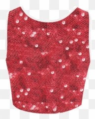 Sequin Top Png High - Womens Red Crop Top Png,Sequins Png