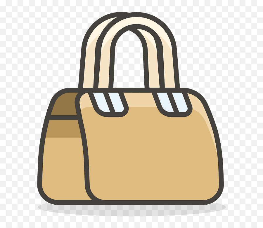 Handbag Emoji Clipart Free Download Transparent Png - Handtasche Clipart,Handbag Png