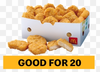 Mcdonalds Delivery - Mcdo Chicken Nuggets Png,Chicken Nugget Png