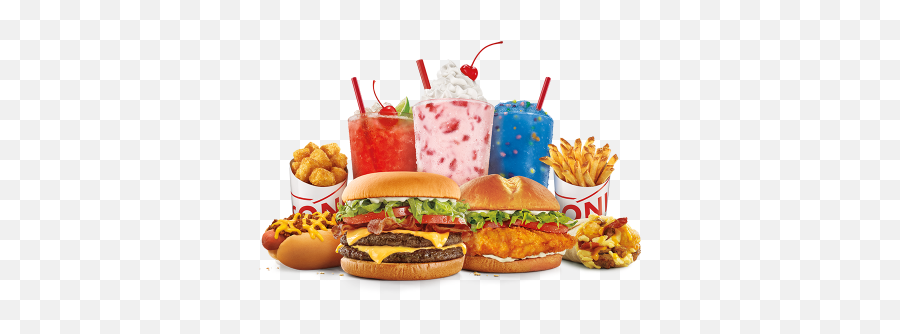 Fast Food - Sonic Drive In Food Png,Meal Png