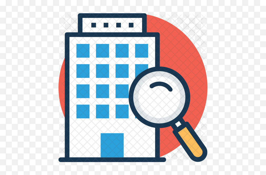 Search Building Icon - Government Building Vector Png,Building Icon Png