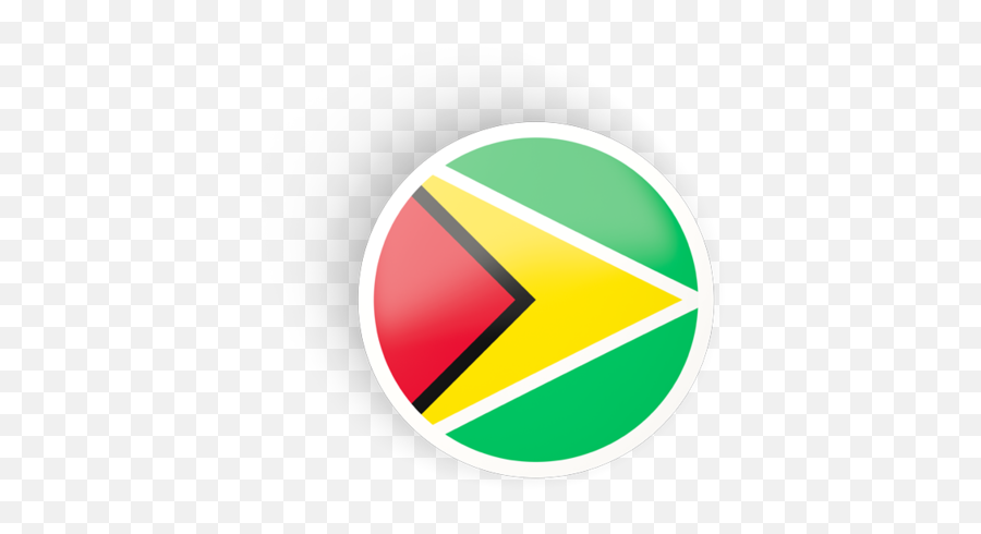 Illustration Of Flag Guyana - Vertical Png,Guyana Flag Png