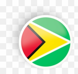 Illustration Of Flag Guyana - Vertical Png,Guyana Flag Png