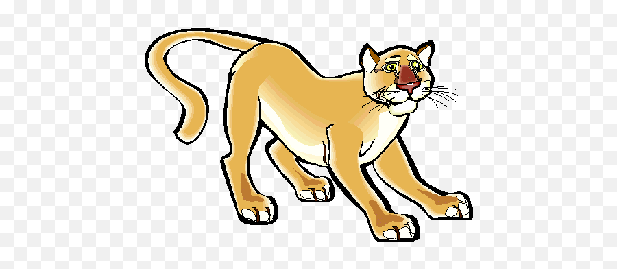 Mercury Cougar Logo - Cougar Cartoon Clip Art Png,Mercury Cougar Logo