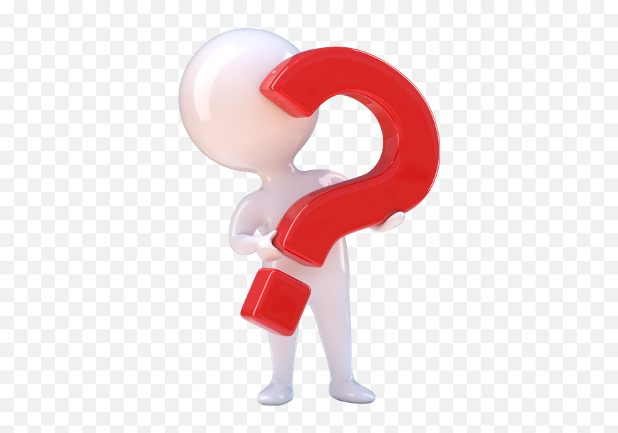 3d Question Mark Man - Person Holding A Question Mark Png,3d Question Mark Png