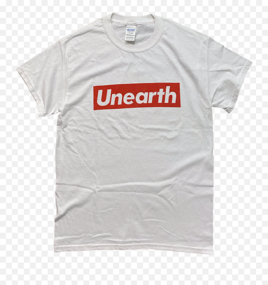 Unearth Logo Tee - Short Sleeve Png,Supreme Logo Transparent