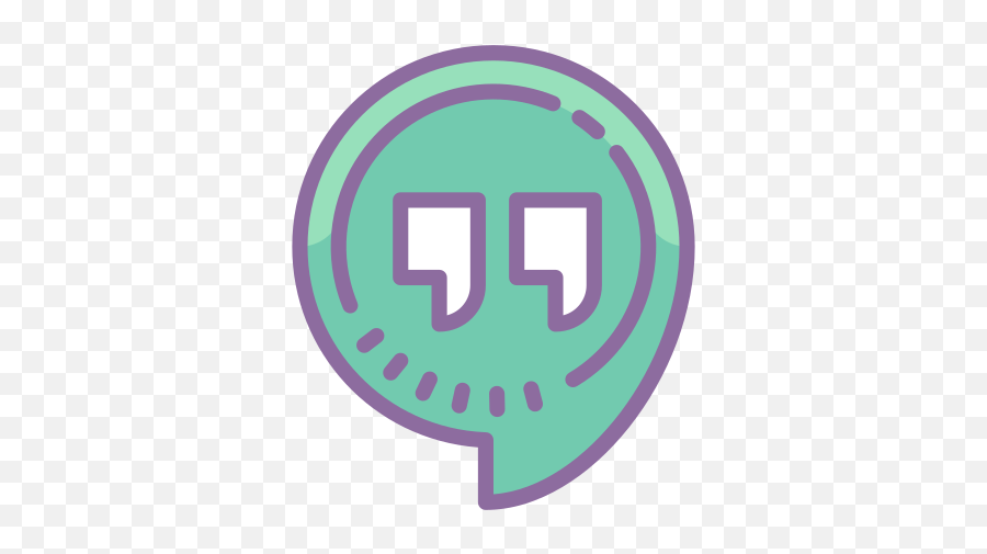 Hangout Icon - Lade Png Und Vektor Kostenlos Herunter Dot,Google Hangouts Icon