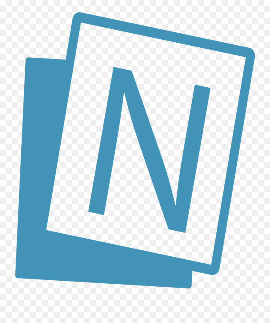 Newsletter Icon News N Free Vector - N Icon Blue Png,Newspaper Icon Free Vector