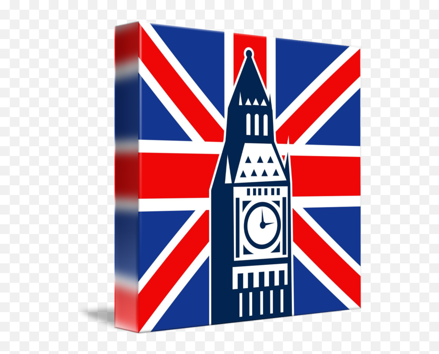 London Big Ben British Union Jack Flag - Big Ben Png,British Flag Icon