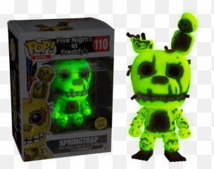 Download Free Action Figures Toy Funko Green Hq Image - Pop Fnaf Springtrap png