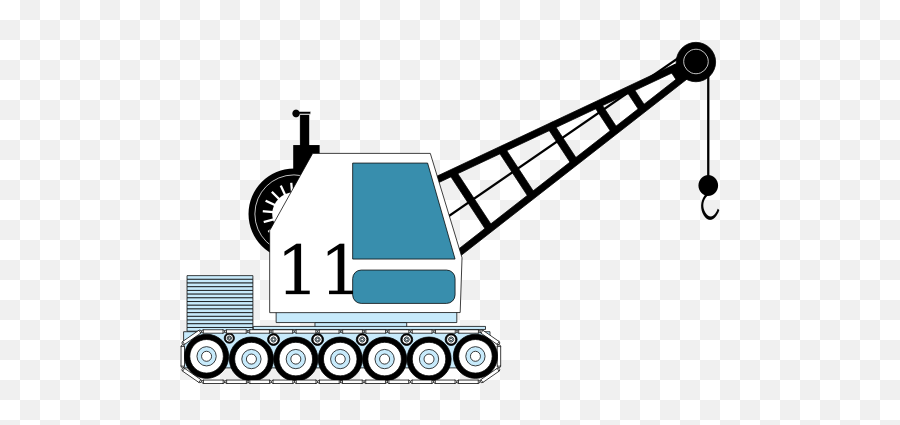 Small Crane Free Svg - Hd Construction Crane Png,Crane Icon Vector