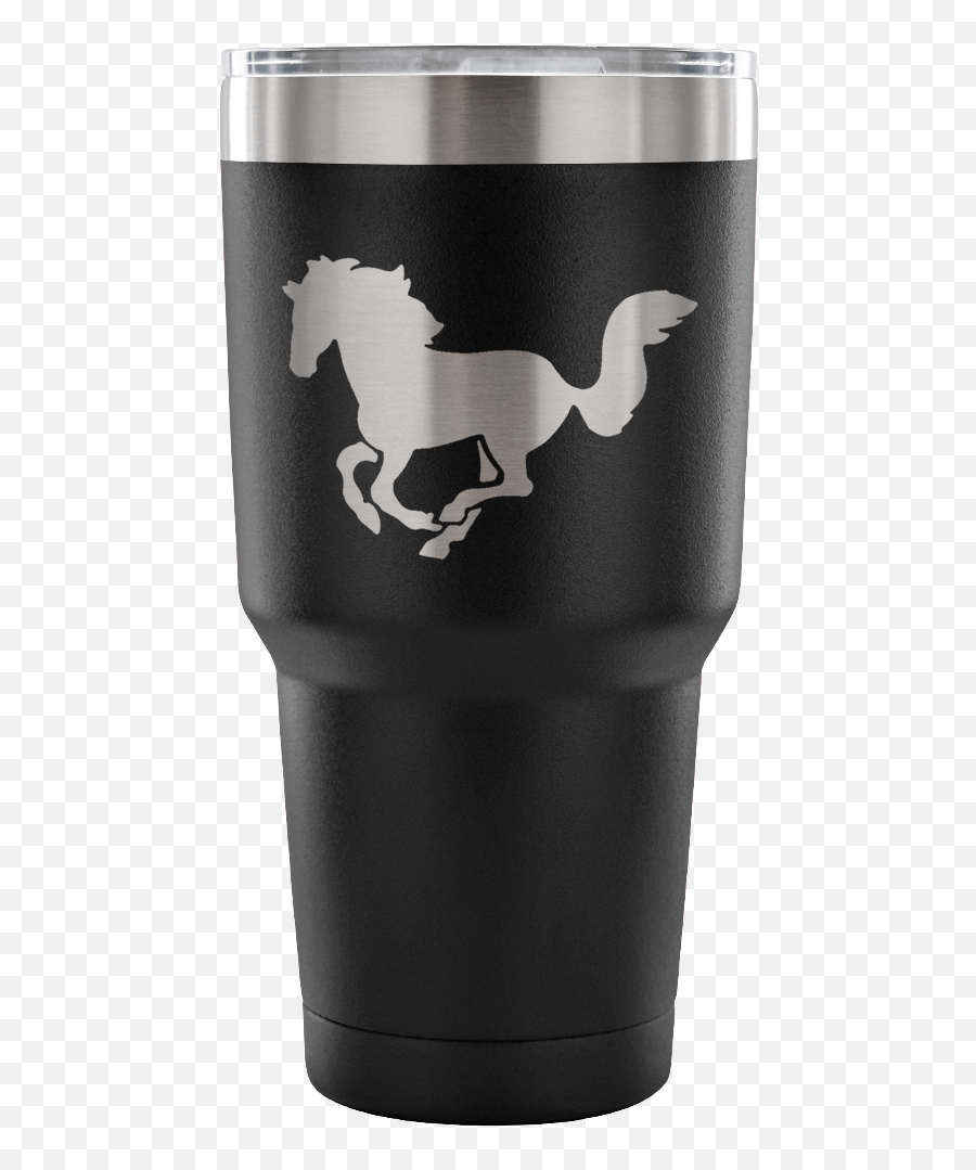 Tumbler - Running Horse Tumbler Color Guard Cups Png,Horse Running Png