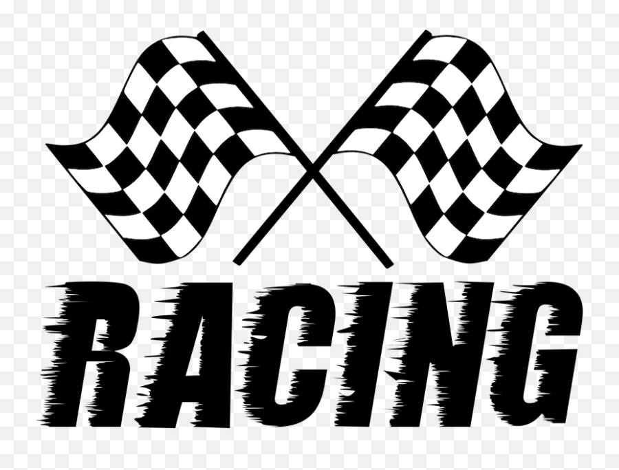 Racing Flags Race - Racing Checkered Flag Svg Png,Race Flag Png