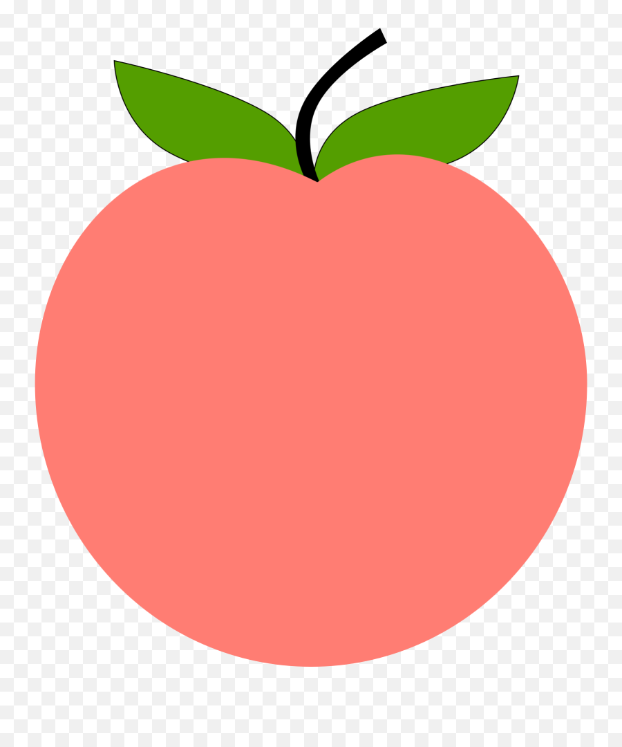 Peaches Clipart Svg Transparent Free For - Cartoon Peach Transparent Png,Peaches Png