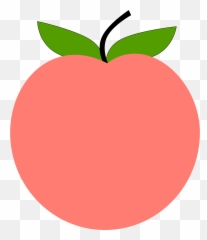 Peaches Clipart Svg Transparent Free For - Cartoon Peach Transparent Png,Peaches Png