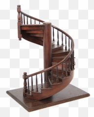 Robin Greenhalgh - Wood Spiral Staircase Png