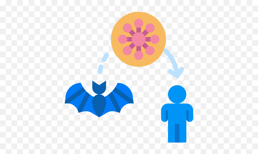 Virus Carrier Bat Flu Coronavirus Free Icon Of - Fictional Character Png,Corona Virus Icon