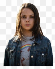 X - Dafne Keen Png,Logan Png