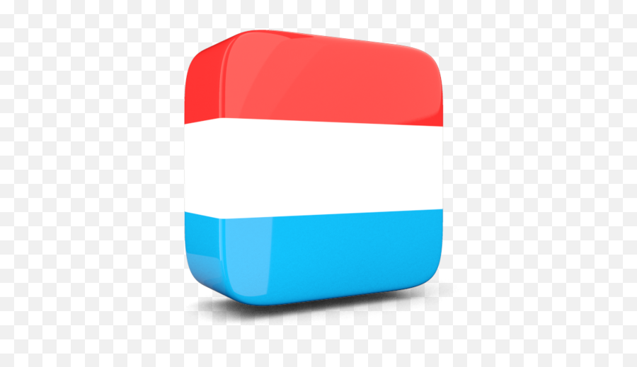 Glossy Square Icon 3d Illustration Of Flag Luxembourg - Horizontal Png,Icon 3d Homes