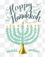 Download Free Hanukkah Tree Colorado Spruce Font For Candle - Hannukah Begins Clipart png