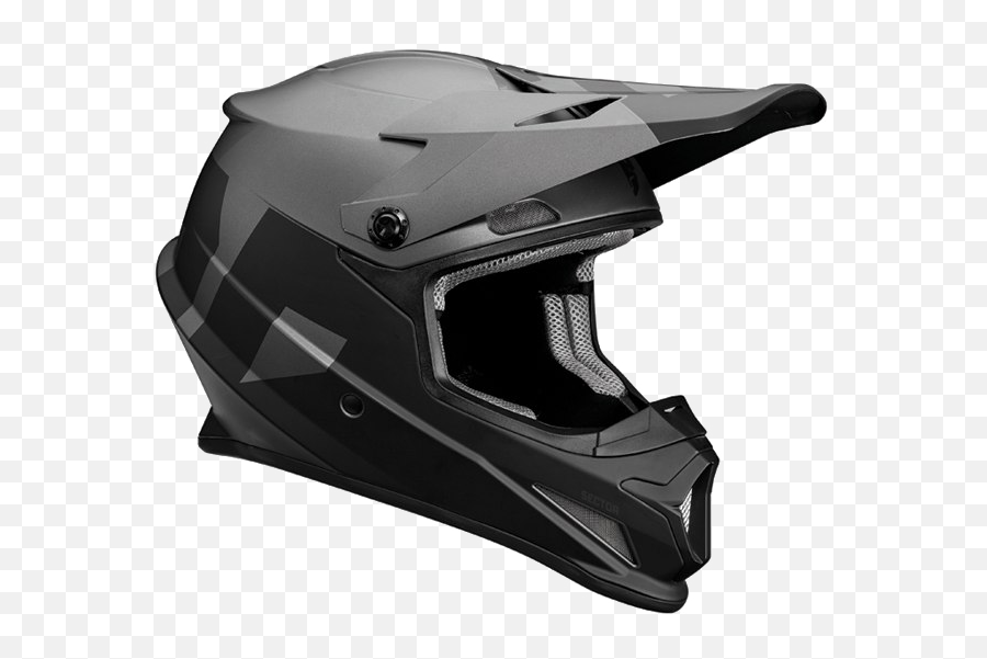Motocross Helmet Png Transparent Mart - Black Thor Dirt Bike Helmet,Motocross Png