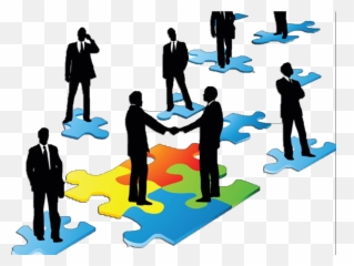 Collaboration Clipart Business Networking - Business Networking Clipart Png,Networking Png