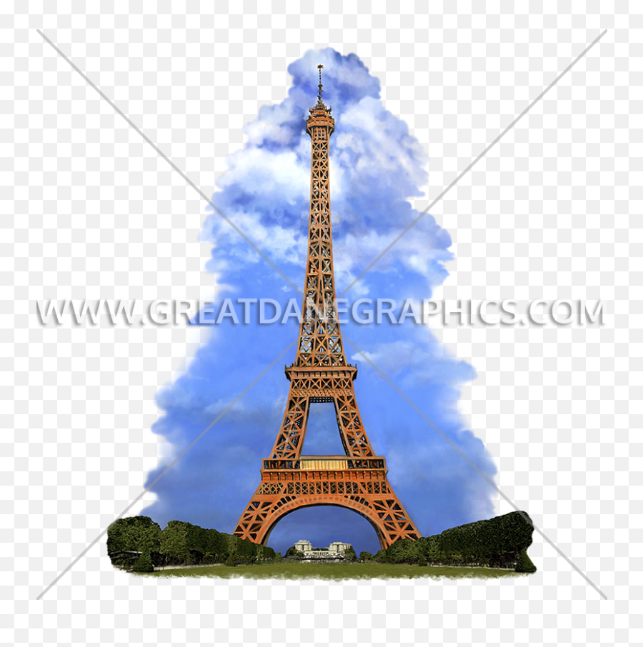 Eiffel Tower Production Ready Artwork For T - Shirt Printing Eiffel Tower Png,Eifel Tower Png