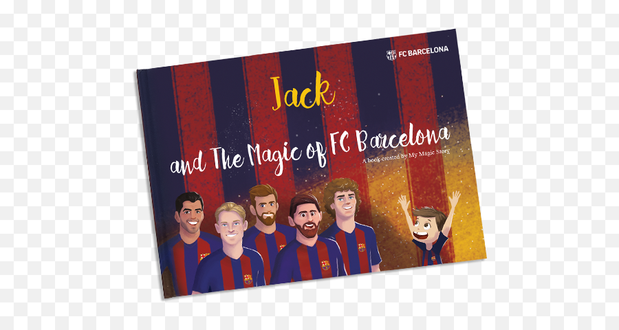 The Personalised Book Of Fc Barcelona - Fc Barcelona Png,Magic Book Png