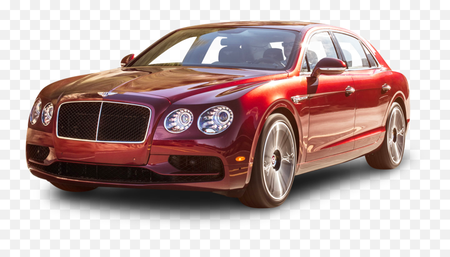 Cherry Red Bentley Flying Spur V8 S Car - Bentley Flying Spur W12 S 2016 Png,Flying Car Png