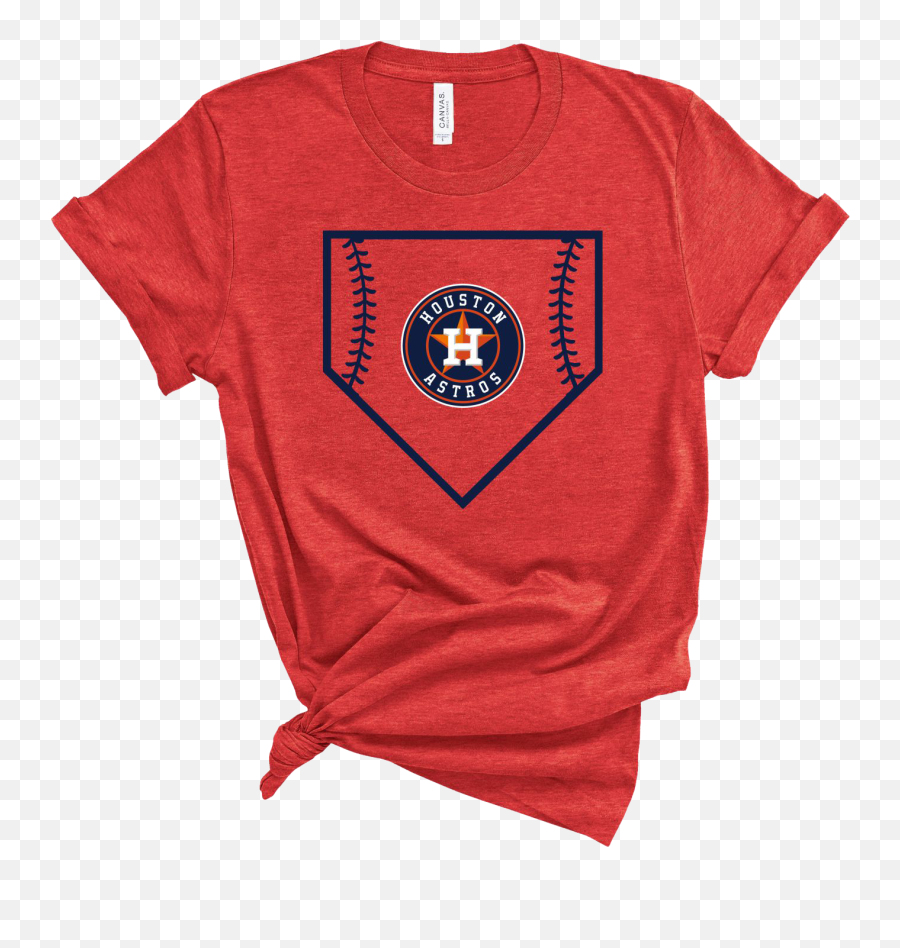 Astros Home Plate - Heather Columbia Blue Bella Canvas Png,Home Plate Png