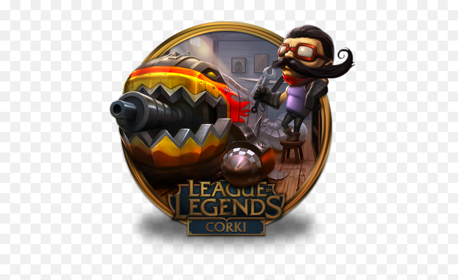 Corki Hot Rod Icon League Of Legends Gold Border Iconset - Rumble Icone Lol Png,Hot Rod Png