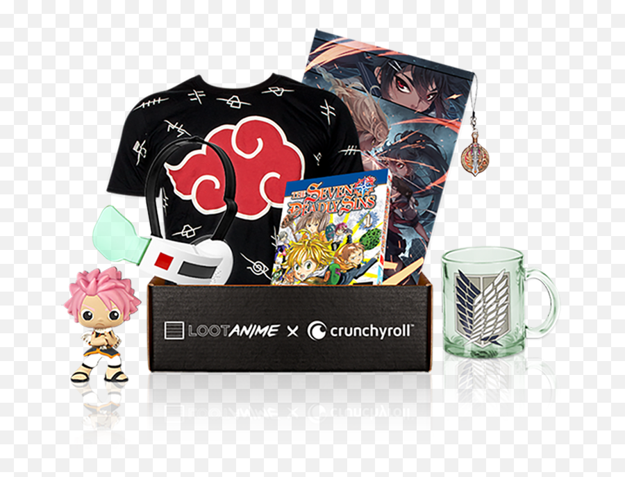 Anime Loot Crate Free Png Images - Loot Anime,Loot Box Png